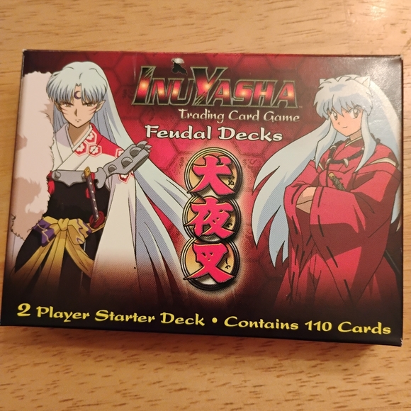 Viz Media Inuyasha Trading Card Game 2 Feudal Player Starter Decks (104 cards) - Picture 2 of 3